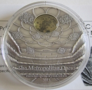 Palau 10 Dollars 2015 Famous Opera Crystal Metropolitan Opera