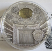 Palau 10 Dollars 2015 Famous Opera Crystal Metropolitan Opera