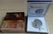 Palau 5 Dollars 2012 Treasures of the World Topaz Silver