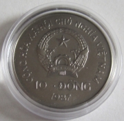 Vietnam 10 Dong 1987 25 Years WWF Orangutan