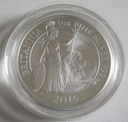 Großbritannien 2 Pounds 2016 Britannia PP