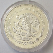 Mexico 100 Pesos 1986 Football World Cup Goalkeeper 1 Oz Silver Proof