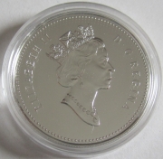 Canada 1 Dollar 2000 Voyage of Discovery Silver BU