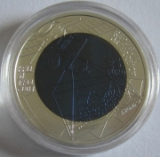 Austria 25 Euro 2003 700 Years Hall in Tirol Silver Niobium