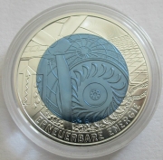 Austria 25 Euro 2010 Renewable Energy Silver Niobium