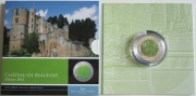 Luxembourg 5 Euro 2013 Castle Beaufort Silver Niobium