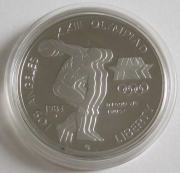 USA 1 Dollar 1983 Olympics Los Angeles Discus Throw Silver Proof