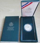 USA 1 Dollar 1990 Dwight D. Eisenhower Silver BU