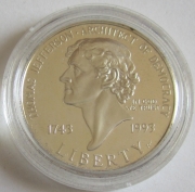 USA 1 Dollar 1993 Thomas Jefferson Silver Proof