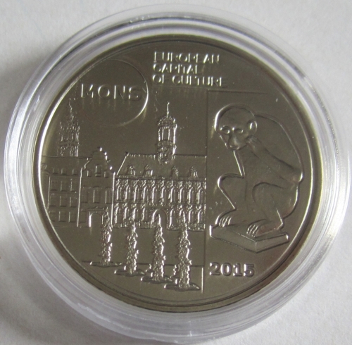 Belgien 5 Euro 2015 Kulturhauptstadt Mons