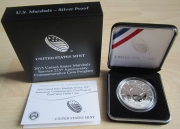 USA 1 Dollar 2015 225 Years US Marshals Service Silver Proof