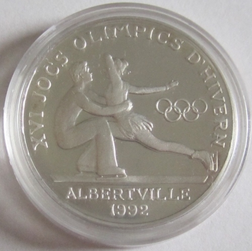 Andorra 20 Diners 1988 Olympics Albertville Figure Skating Silver