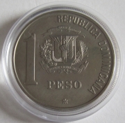 Dominikanische Republik 1 Peso 1988 500 Jahre Amerika...