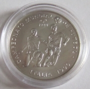 Cuba 5 Pesos 1988 Football World Cup in Italy Silver