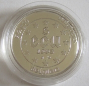 Belgium 5 ECU 1993 Council Presidency Silver