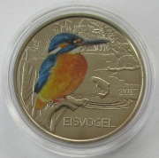 Austria 3 Euro 2017 Wildlife Kingfisher