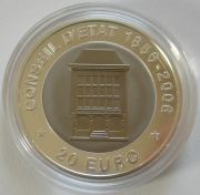 Luxembourg 20 Euro 2006 150 Years Council of State Silver...