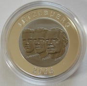 Luxembourg 20 Euro 2006 150 Years Council of State Silver Titanium