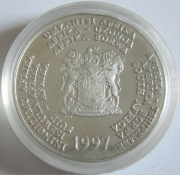 South Africa 2 Rand 1997 Wildlife Seahorse 1 Oz Silver