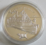 Bulgaria 100 Leva 1992 Ships Radetsky Silver