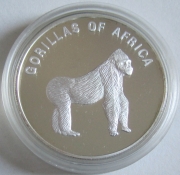 Uganda 1000 Shillings 2003 Wildlife Gorilla #1