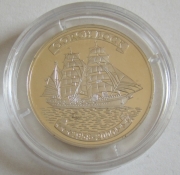 Togo 500 Francs 2000 Ships Gorch Fock Silver