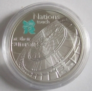 United Kingdom 5 Pounds 2009 Olympics London Big Ben Silver