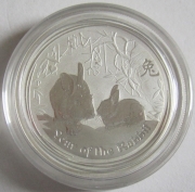 Australien 50 Cents 2011 Lunar II Hase