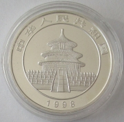 China 10 Yuan 1998 Panda Shenyang Mint (Großes Datum)