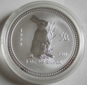 Australien 1 Dollar 1999 Lunar I Hase
