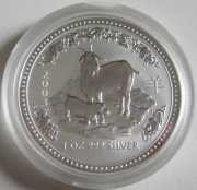 Australien 1 Dollar 2003 Lunar I Ziege