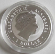Australien 1 Dollar 2003 Lunar I Ziege