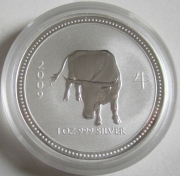 Australien 1 Dollar 2007 Lunar I Ochse