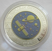 Austria 25 Euro 2015 Cosmology Silver Niobium