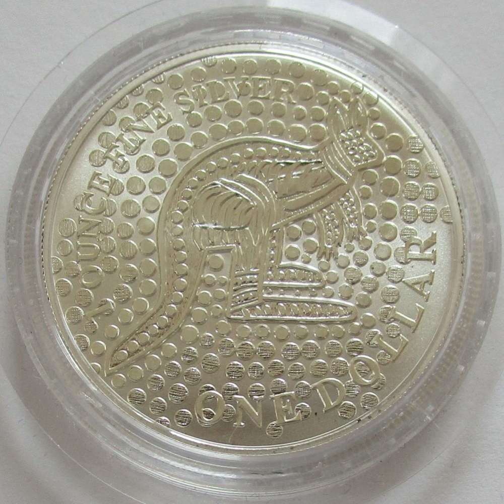 Australien 1 Dollar 2001 Kangaroo (Box) MagoMuenzen, 59,00