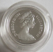 United Kingdom 1 Pound 1984 Scotland Thistle Silver Proof