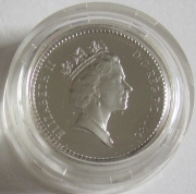 Großbritannien 1 Pound 1986 Nordirland Flachs PP