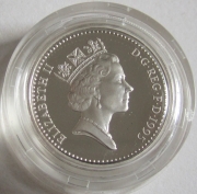 Großbritannien 1 Pound 1995 Wales Drache PP (lose)