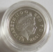 United Kingdom 1 Pound 1998 Royal Arms Silver Proof