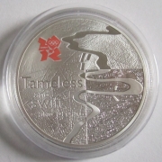 United Kingdom 5 Pounds 2010 Olympics London River Thames...