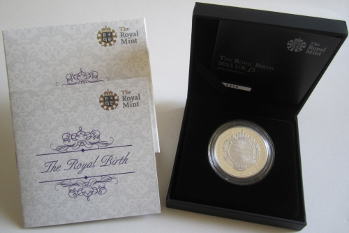 Großbritannien 5 Pounds 2015 Royal Birth Princess Charlotte