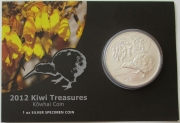 Neuseeland 1 Dollar 2012 Kiwi