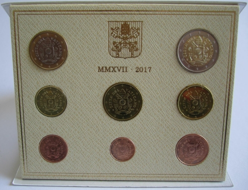 Vatican Coin Set 2017