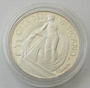 Vatican 5 Euro 2002 Europa Silver