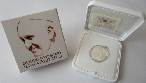 Vatikan 5 Euro 2013 Papst Franziskus