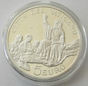 Vatican 5 Euro 2013 World Peace Day Silver