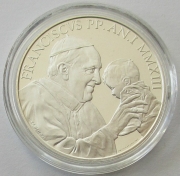 Vatican 5 Euro 2013 World Peace Day Silver