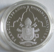 Vatican 5 Euro 2017 World Peace Day Silver