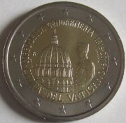 Vatican 2 Euro 2016 200 Years Corps of Gendarmerie BU