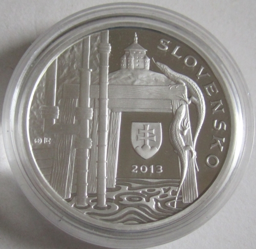 Slovakia 10 Euro 2013 Jozef Karol Hell Silver Proof